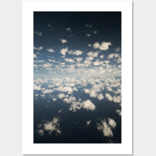 Rift between clouds to Japan Posters and Art